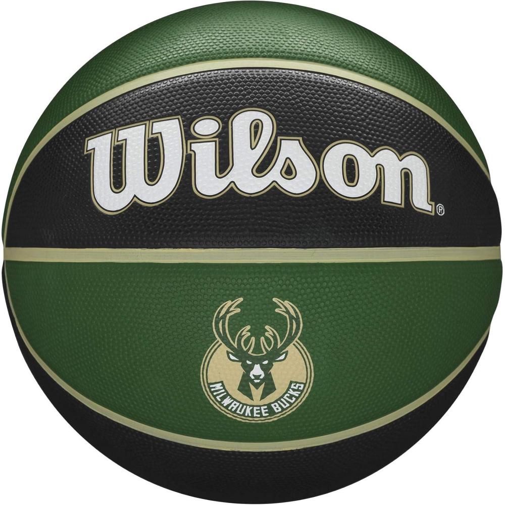 imageWilson NBA Team Tribute Basketballs Size 7295Milwaukee Bucks