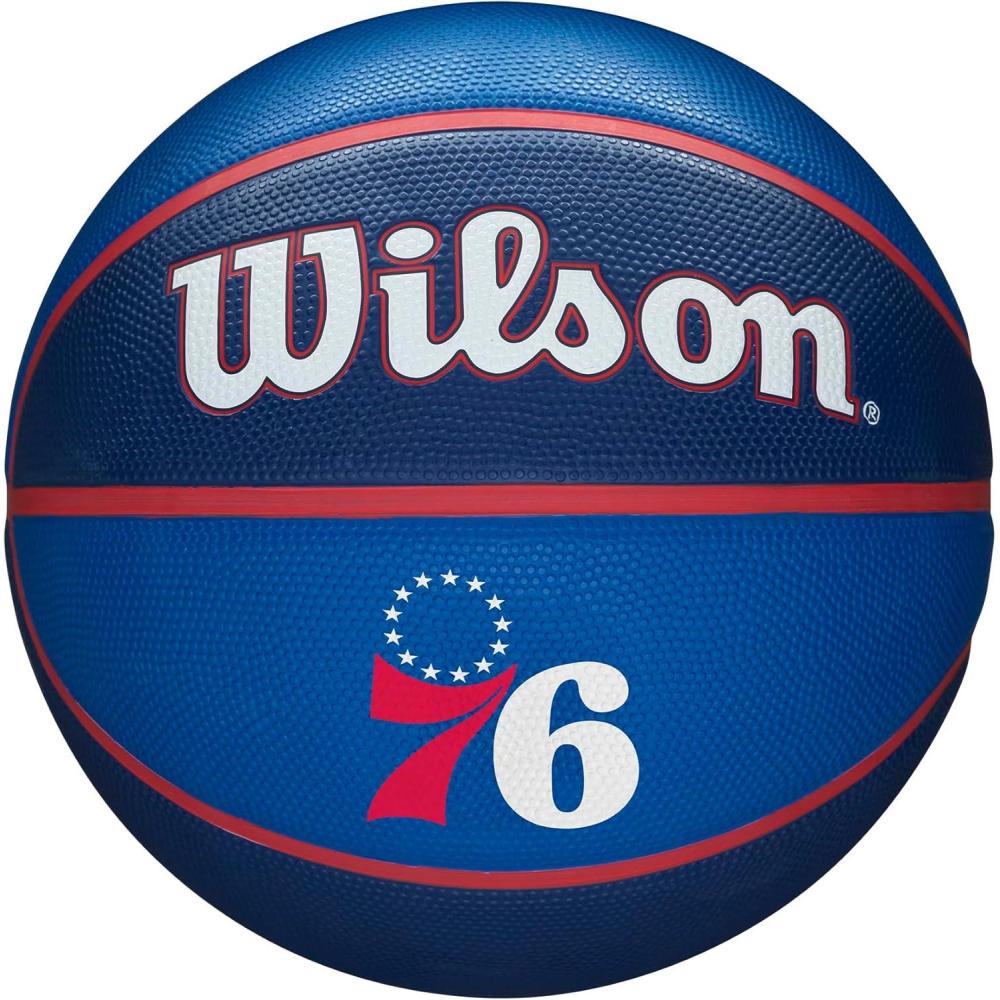 imageWilson NBA Team Tribute Basketballs Size 7295Philadelphia 76ers