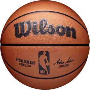 Wilson NBA Official Game Basketball – Brown, Size 7-29.5″