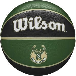 Wilson NBA Team Tribute Basketballs – Size 7-29.5″(Milwaukee Bucks)