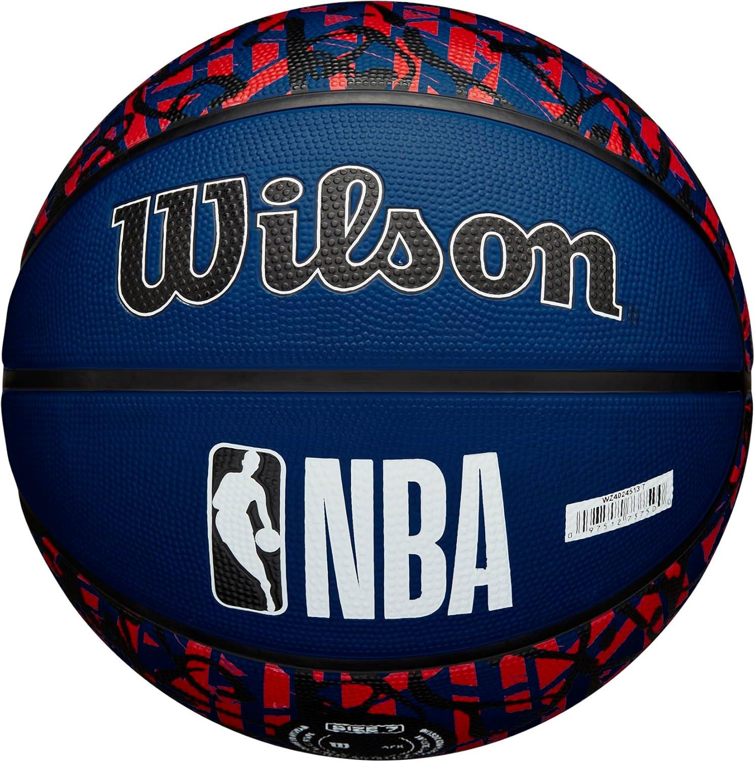 imageWILSON NBA Team Graffiti Basketballs Size 7295Los Angeles Clippers