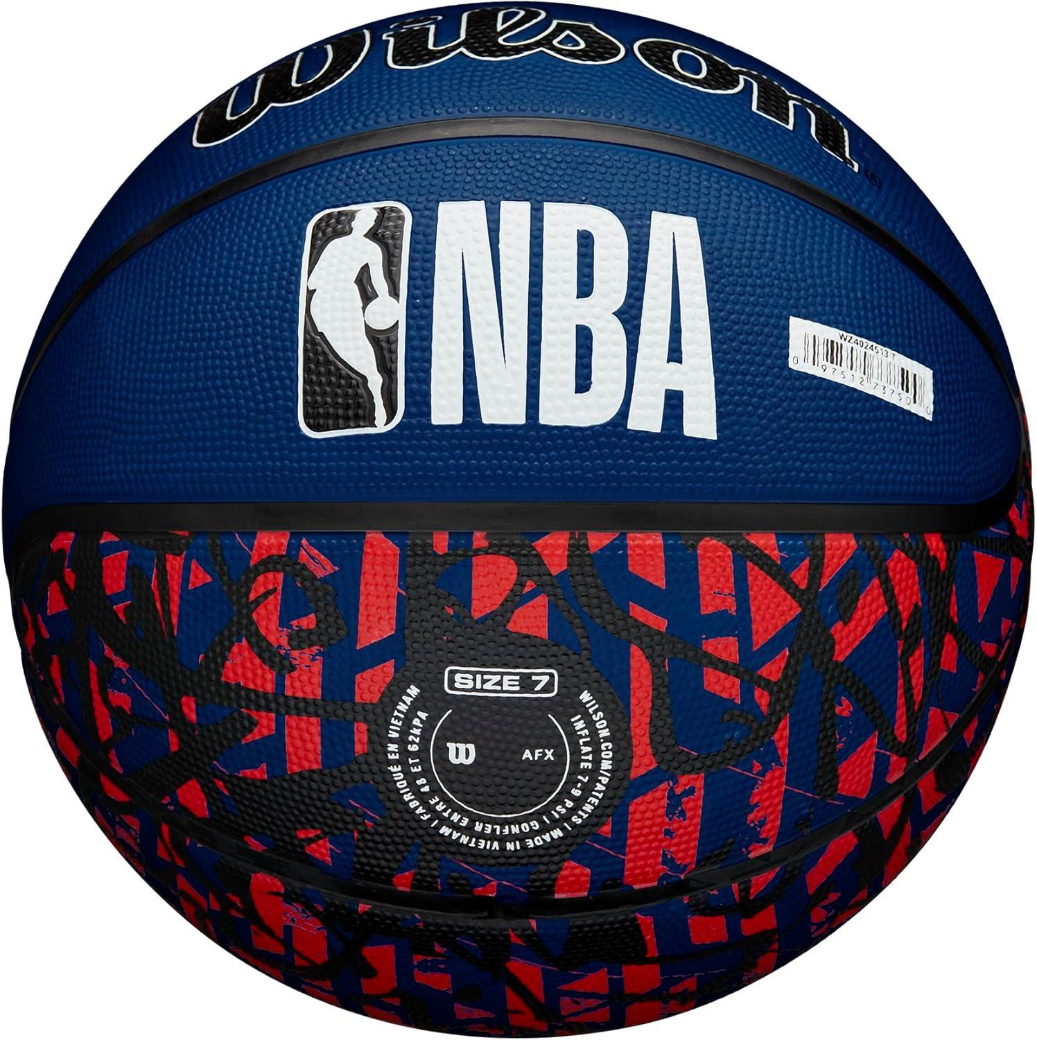 imageWILSON NBA Team Graffiti Basketballs Size 7295Los Angeles Clippers