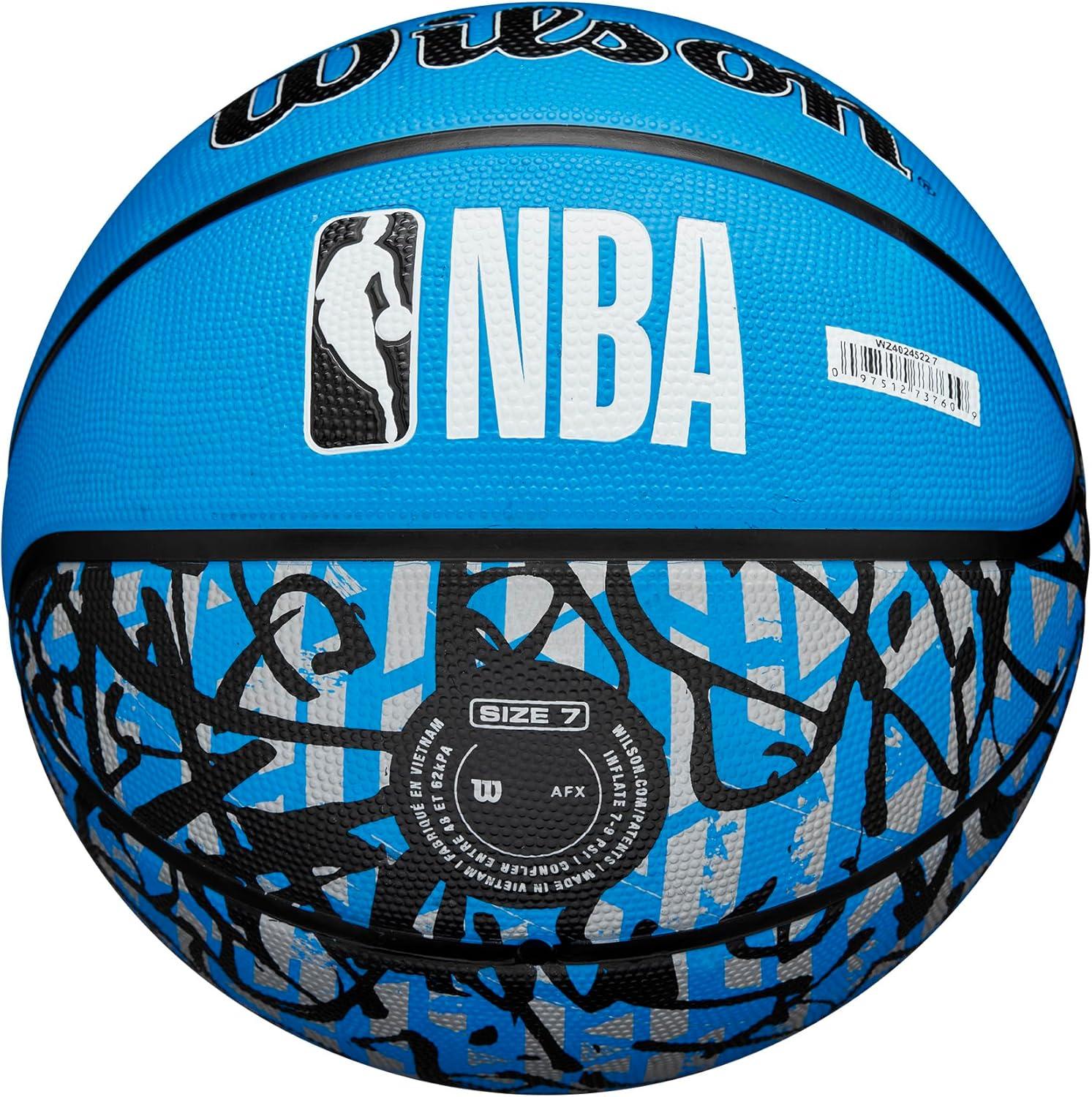imageWILSON NBA Team Graffiti Basketballs Size 7295Orlando Magic