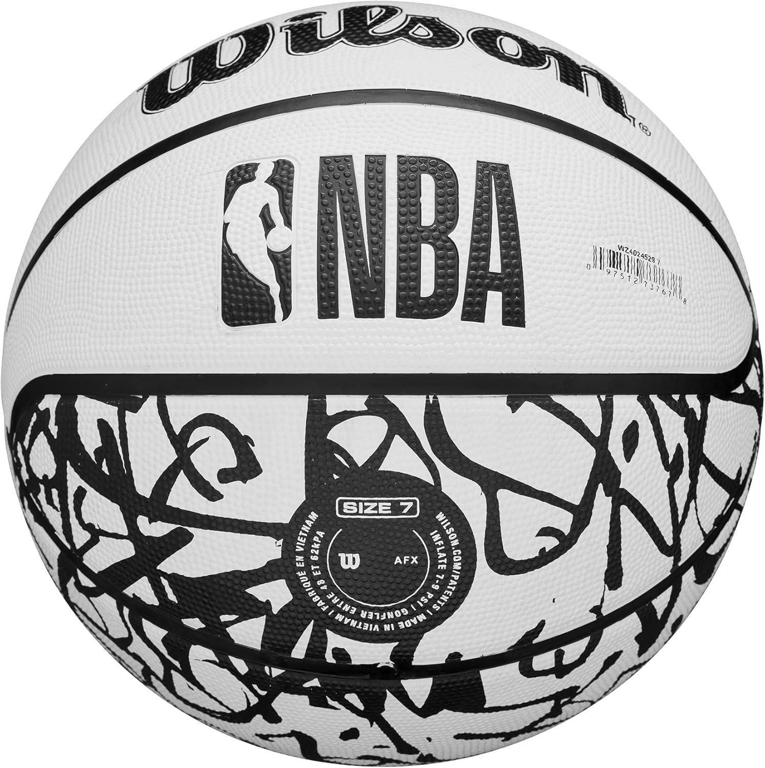 imageWILSON NBA Team Graffiti Basketballs Size 7295Utah Jazz