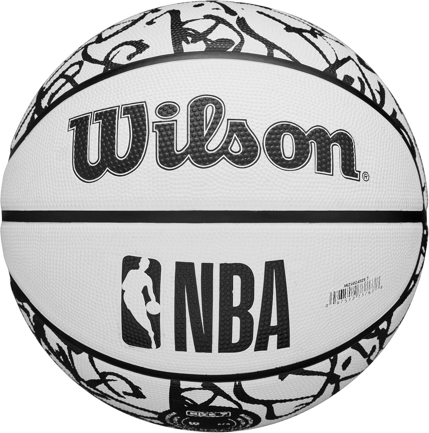 imageWILSON NBA Team Graffiti Basketballs Size 7295Utah Jazz