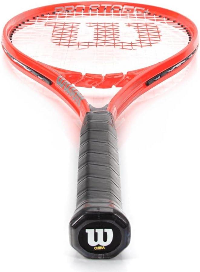 imageWILSON Pro Staff Precision XL 110 Adult Recreational Tennis Racket Grip Size 34 38 Red