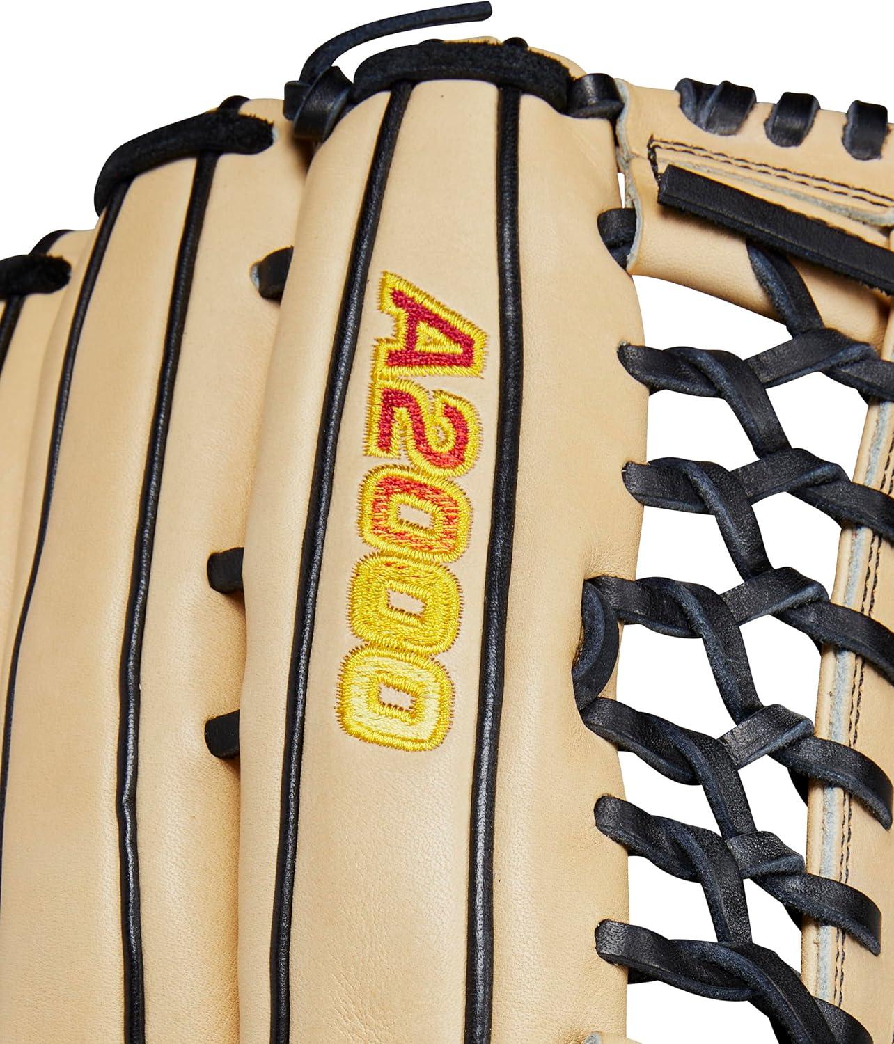 imageWilson 2024 A2000 Slowpitch Softball GlovesBlondeBlack