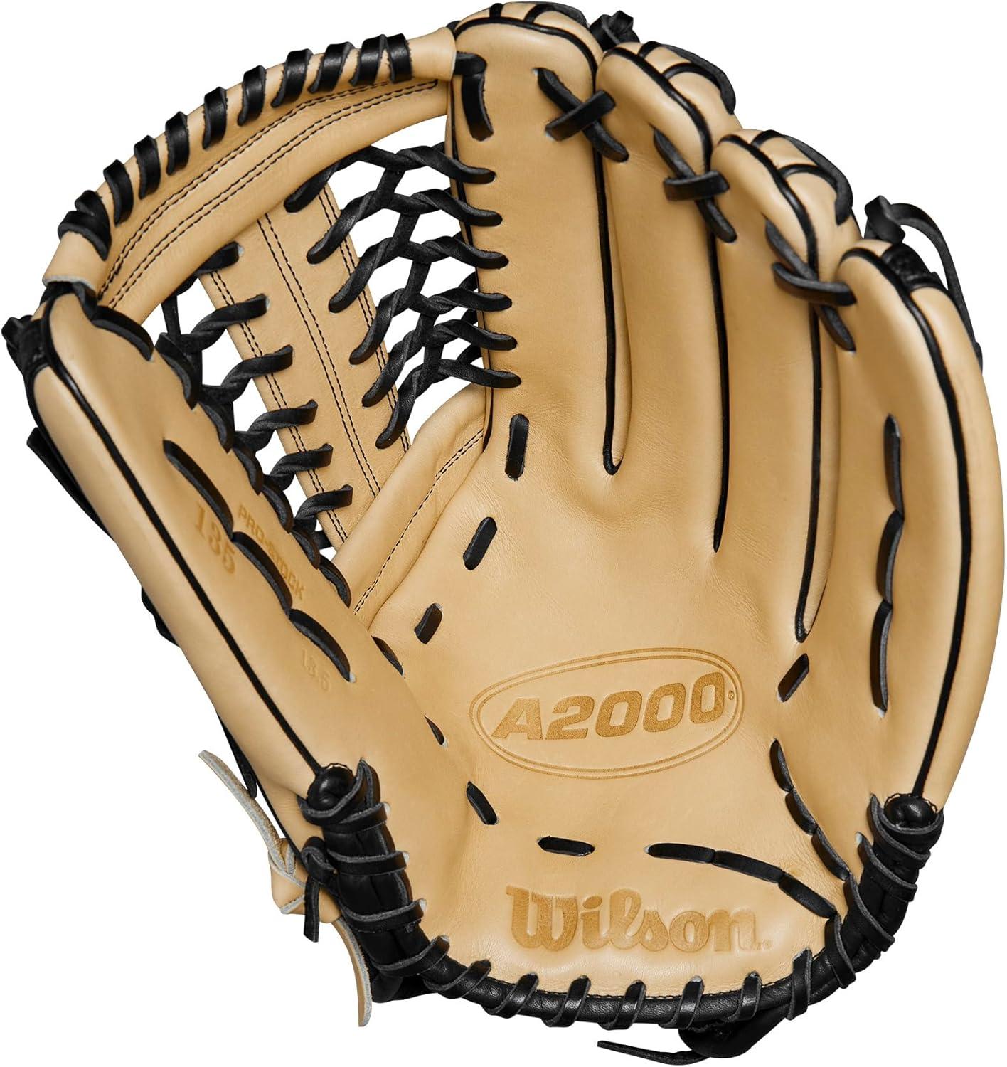 imageWilson 2024 A2000 Slowpitch Softball GlovesBlondeBlack