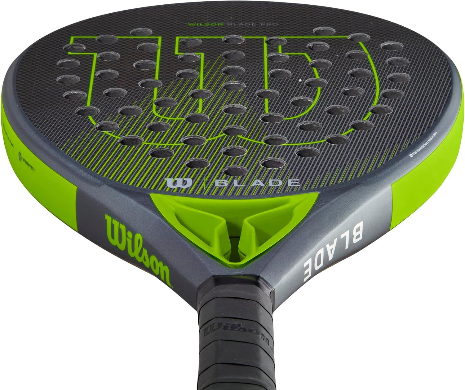 imageWilson Blade Padel RacketsBlackNeon Green