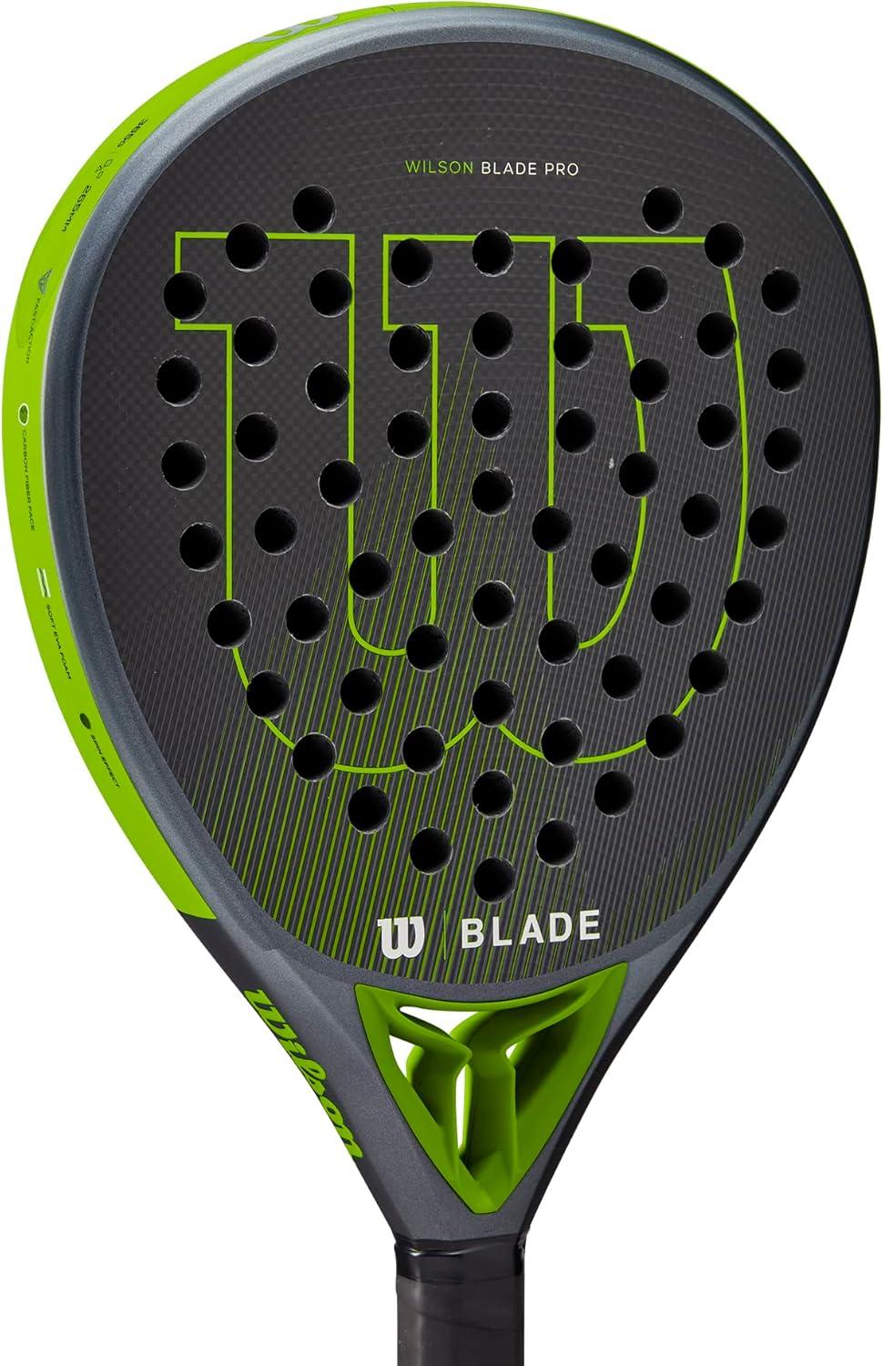 imageWilson Blade Padel RacketsBlackNeon Green