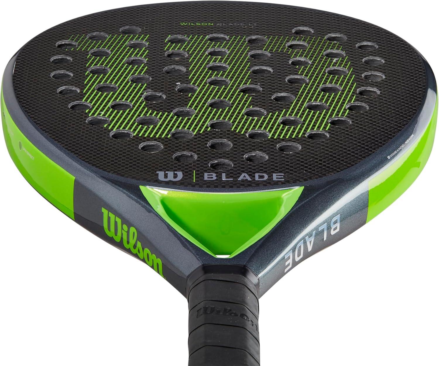 imageWilson Blade Padel RacketsBlackNeon Green