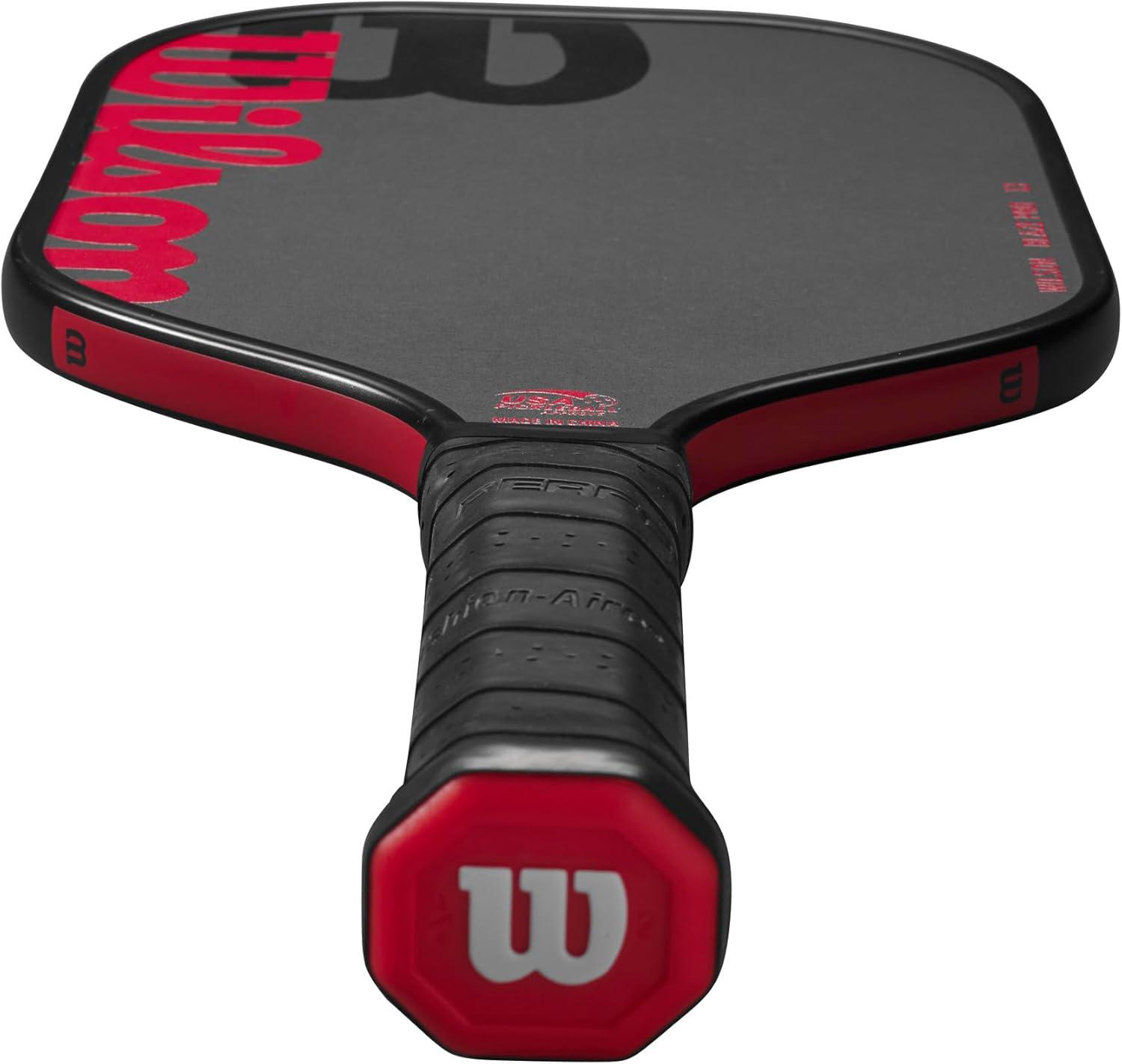 imageWilson Blaze Series Pickleball Paddles Grip Size 24 14 BlackRedBlackRed