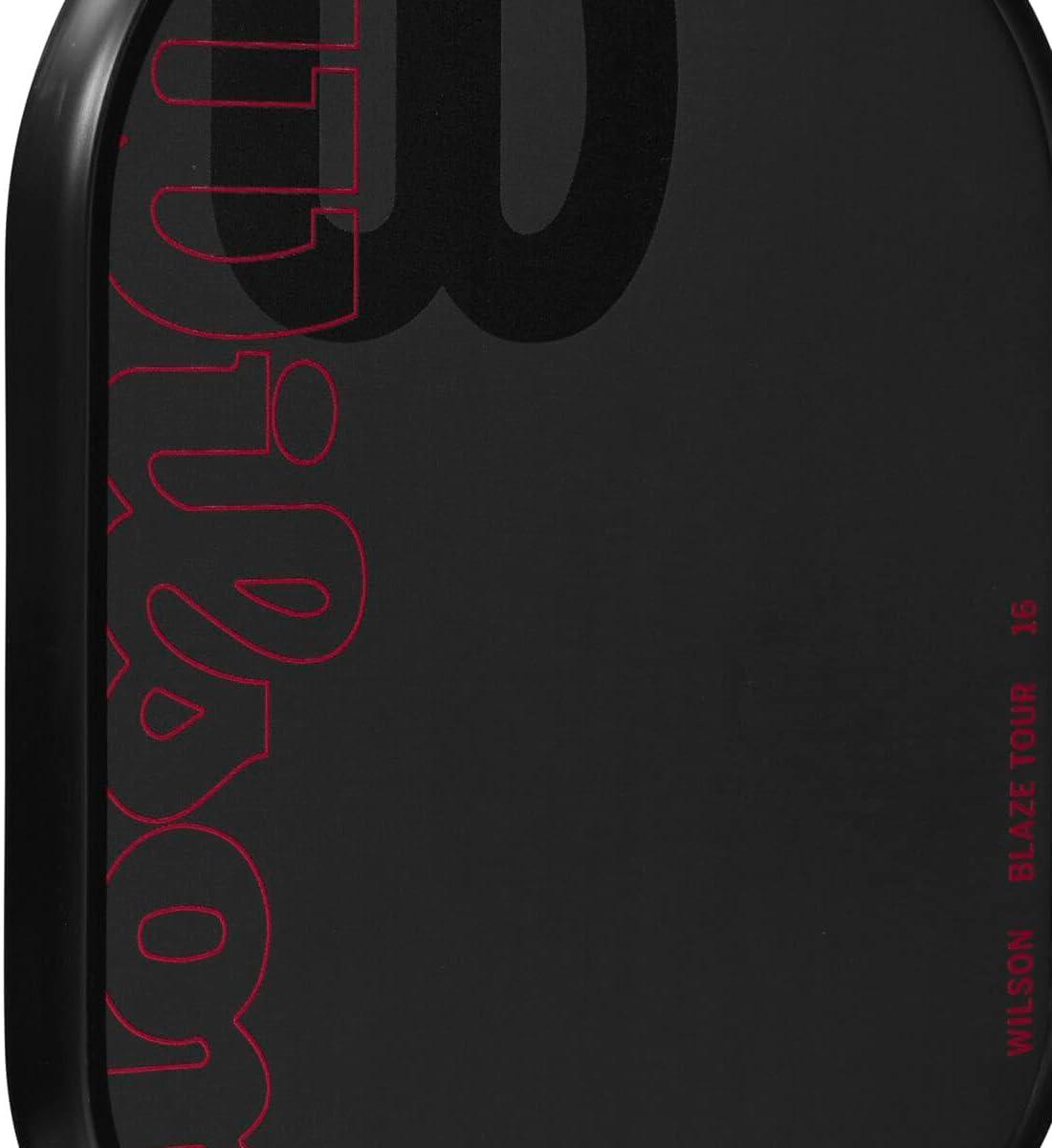 imageWilson Blaze Series Pickleball Paddles Grip Size 24 14 BlackRedBlackRed