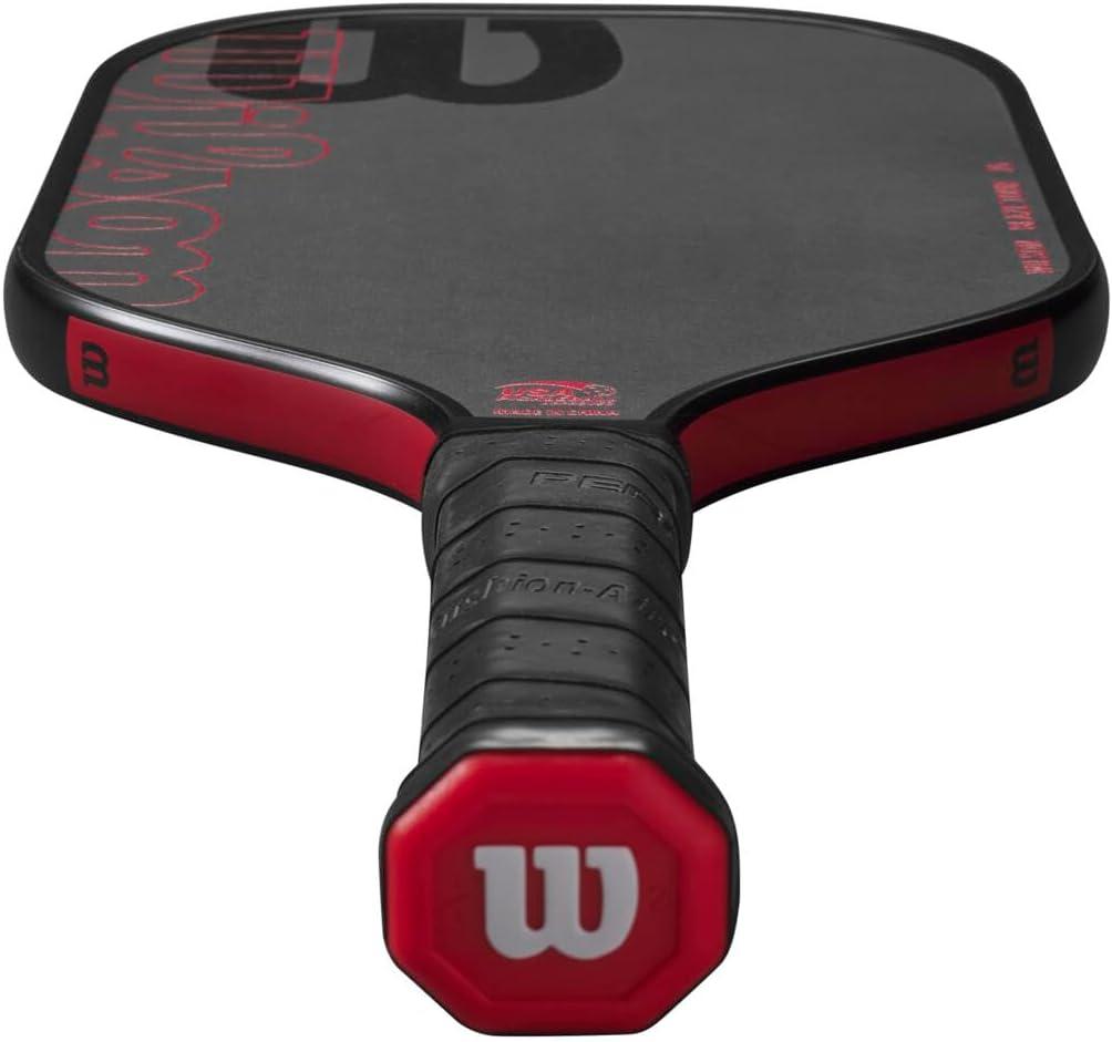 imageWilson Blaze Series Pickleball Paddles Grip Size 24 14 BlackRedBlackRed