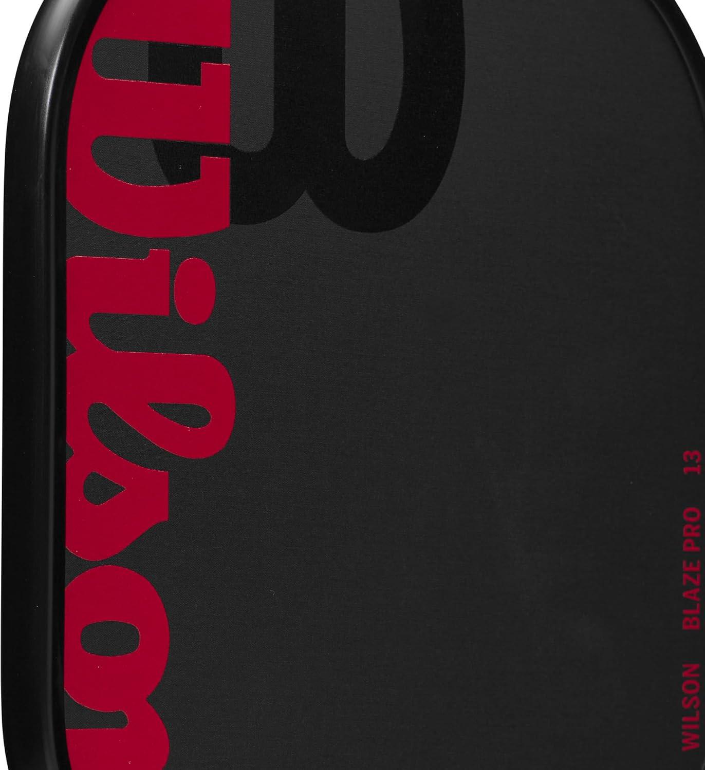 imageWilson Blaze Series Pickleball Paddles Grip Size 24 14 BlackRedBlackRed