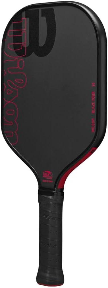 imageWilson Blaze Series Pickleball Paddles Grip Size 24 14 BlackRedBlackRed
