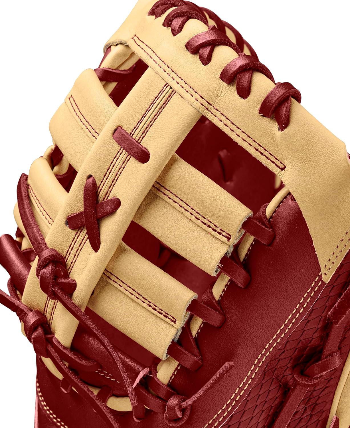 imageWilson Fall 2024 A2K Baseball GlovesRedBlonde