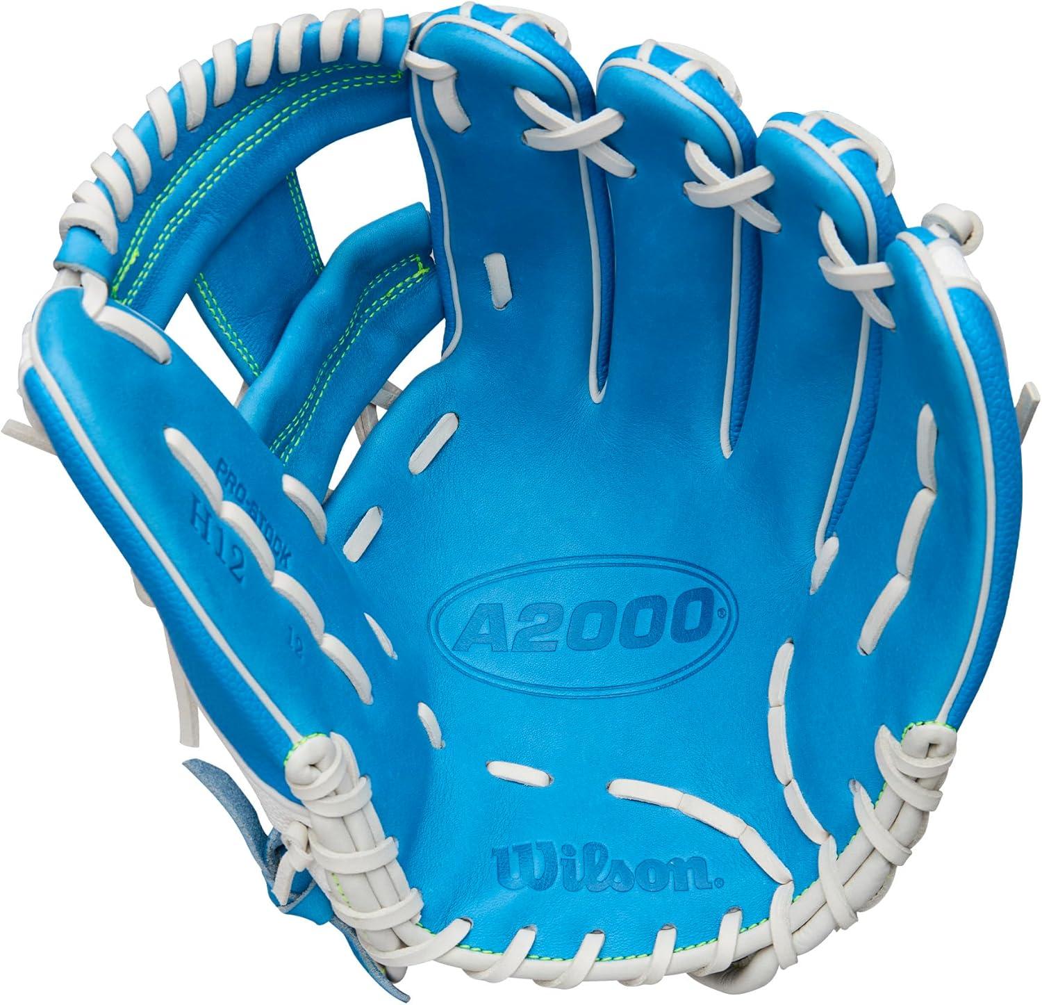 imageWilson Fall 2025 A2000 Fastpitch GlovesSky BlueWhite