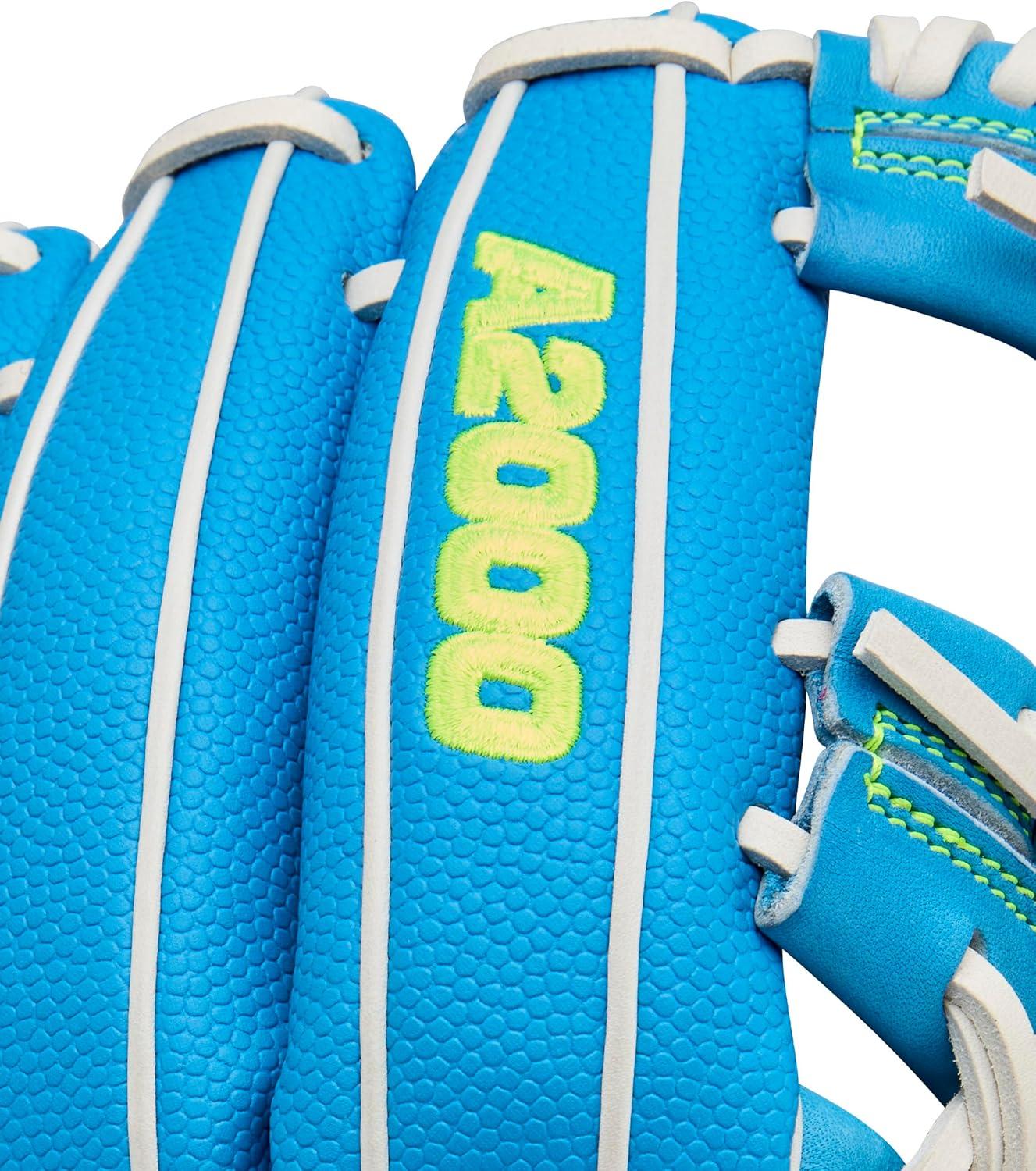 imageWilson Fall 2025 A2000 Fastpitch GlovesSky BlueWhite