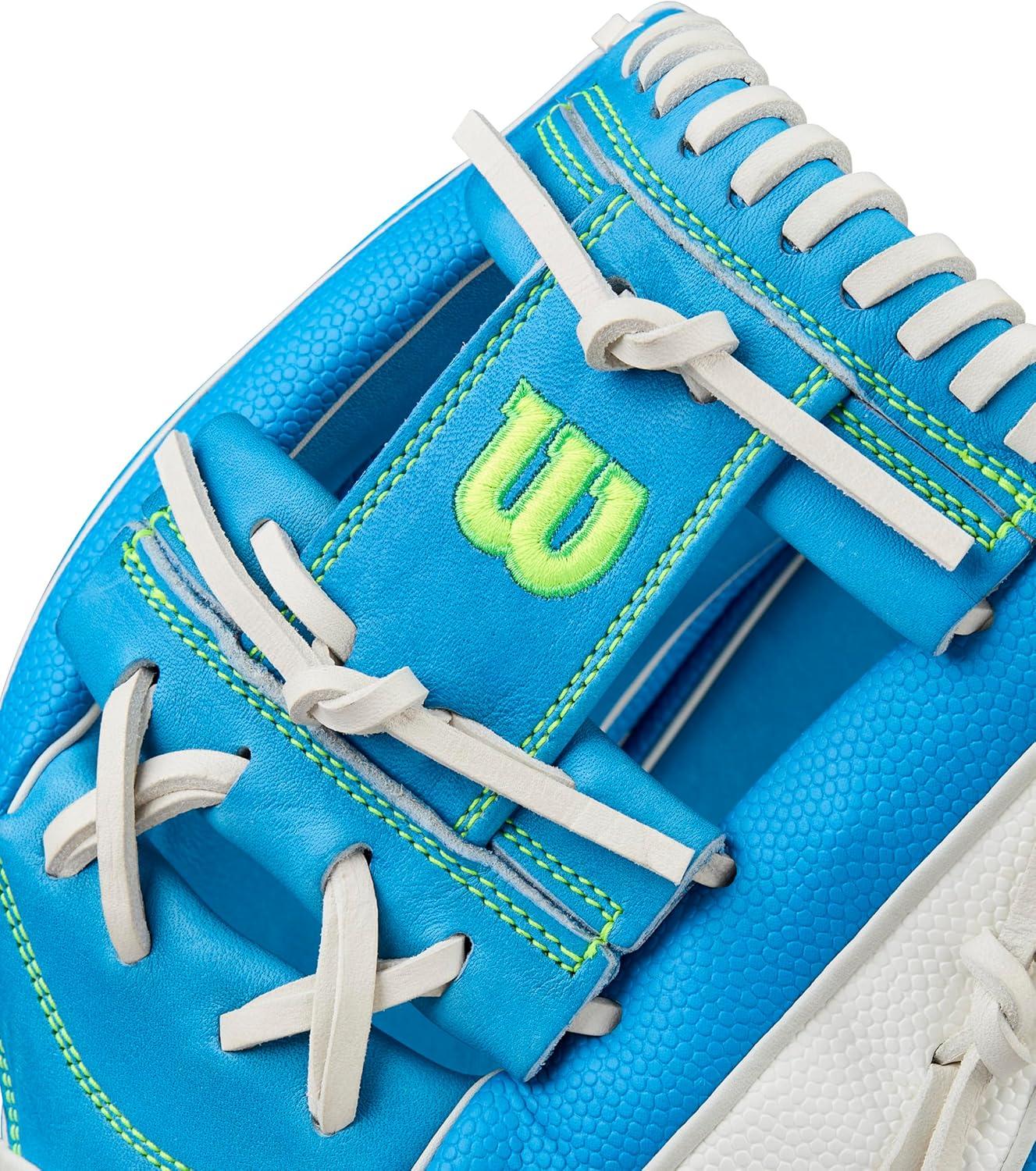 imageWilson Fall 2025 A2000 Fastpitch GlovesSky BlueWhite