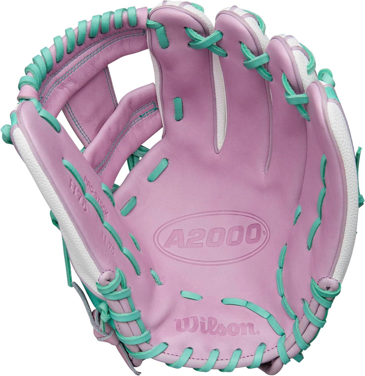 imageWilson Fall 2025 A2000 Fastpitch GlovesWhiteSeafoamLavender