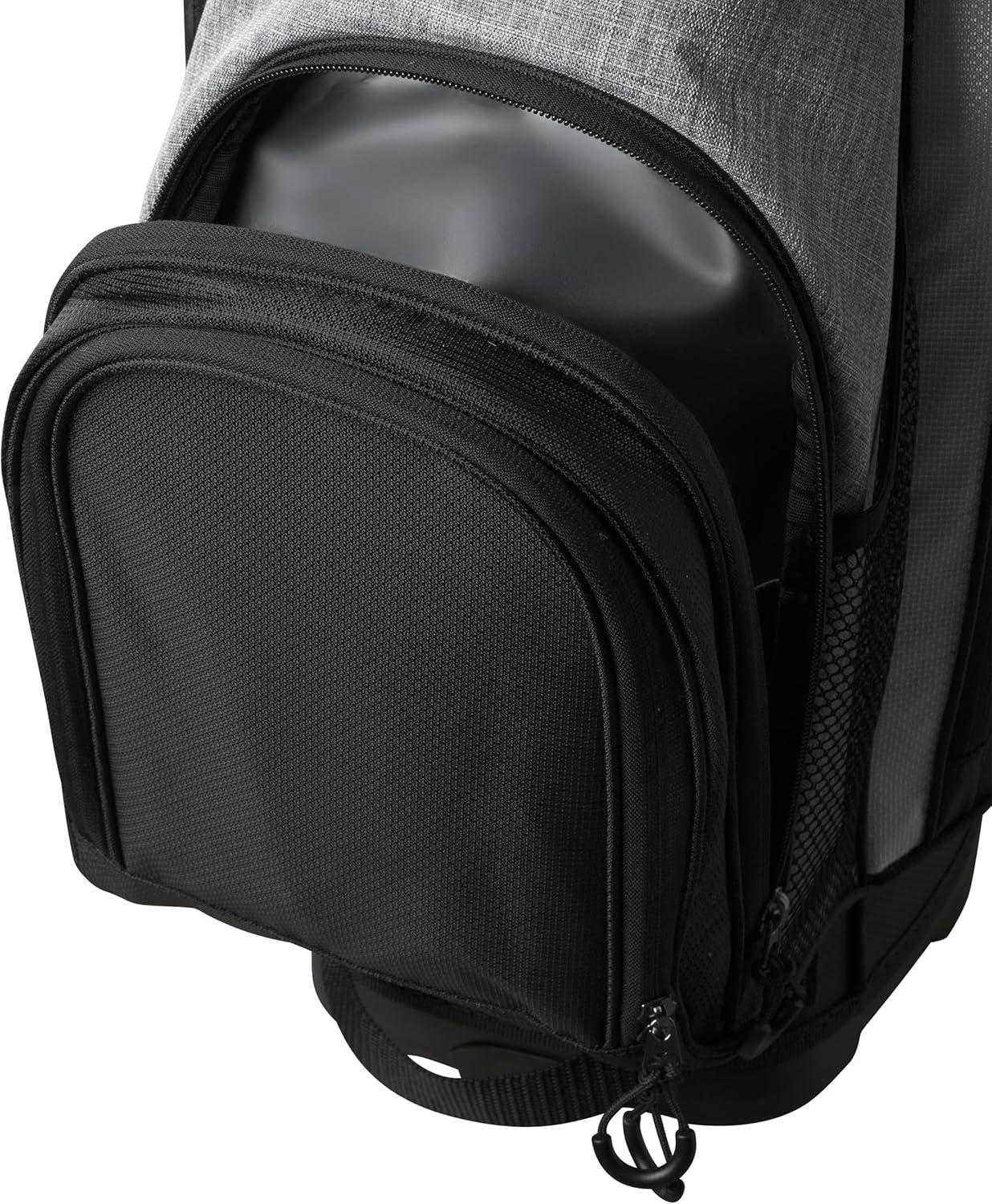 imageWilson Feather Golf Cart Bag BlackGreyRedBlackGreyWhite