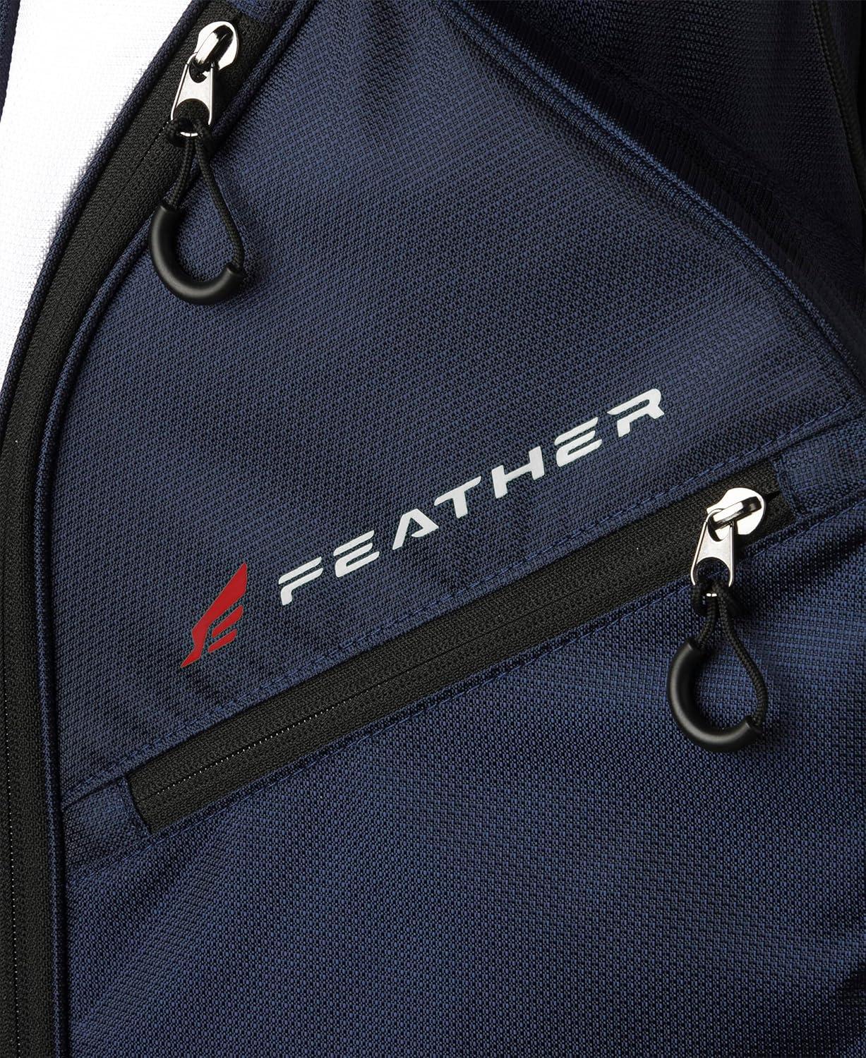 imageWilson Feather Golf Cart Bag BlackGreyRedNavyWhite