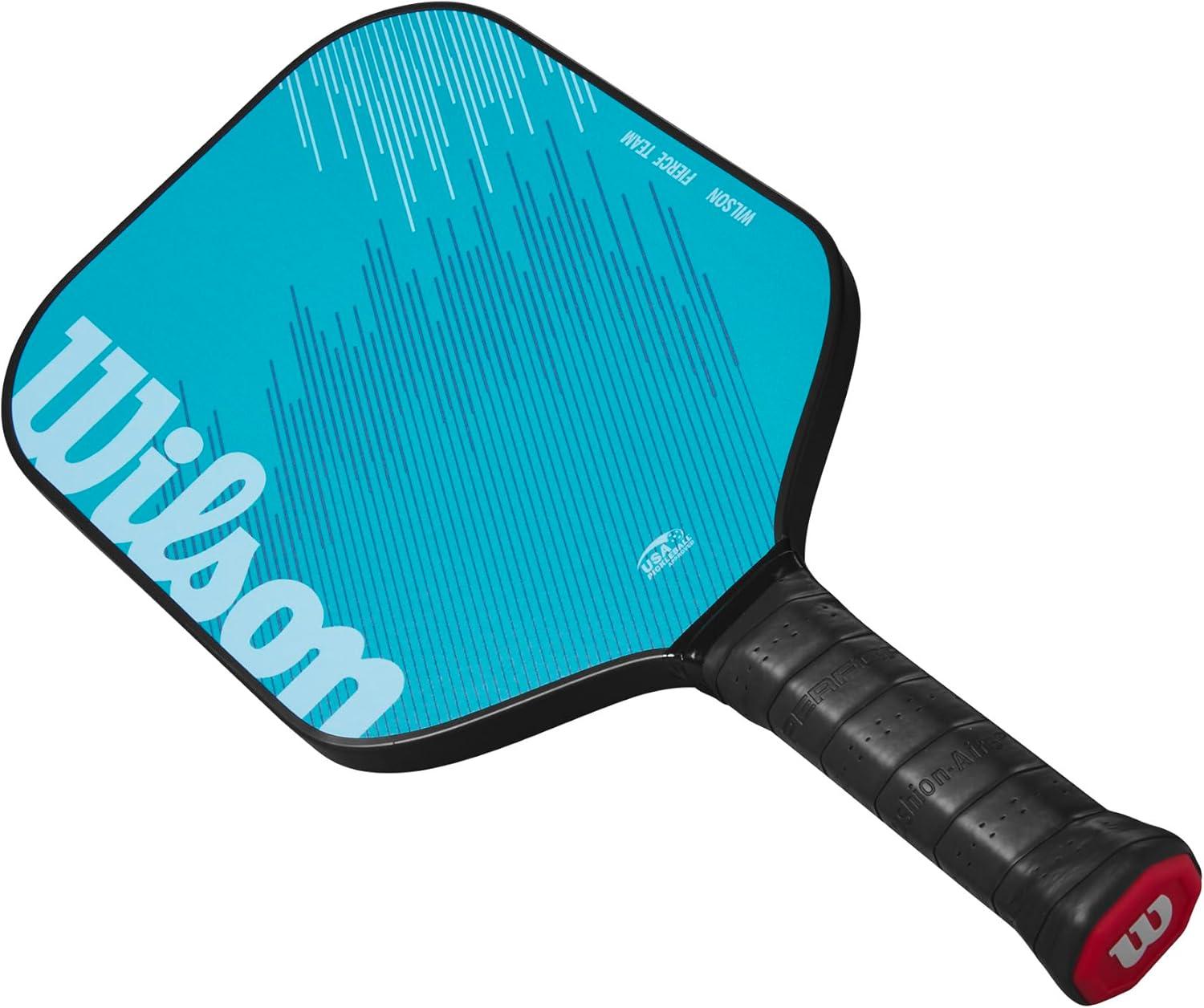 imageWilson Fierce Series 13mm Pickleball Paddles Grip Size 24 14Light Blue