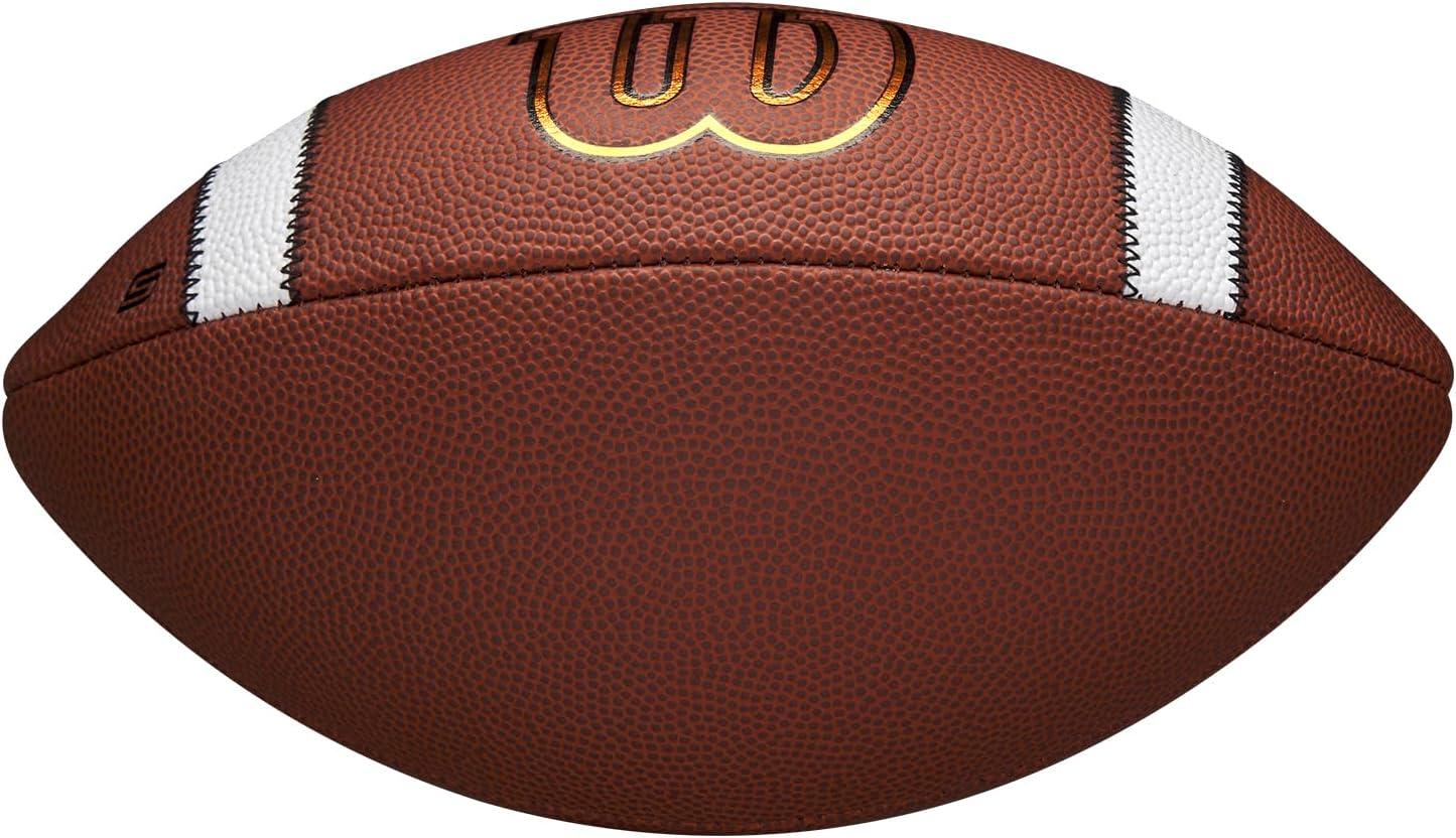 imageWilson GST SpeedSkin Footballs BrownJunior Size