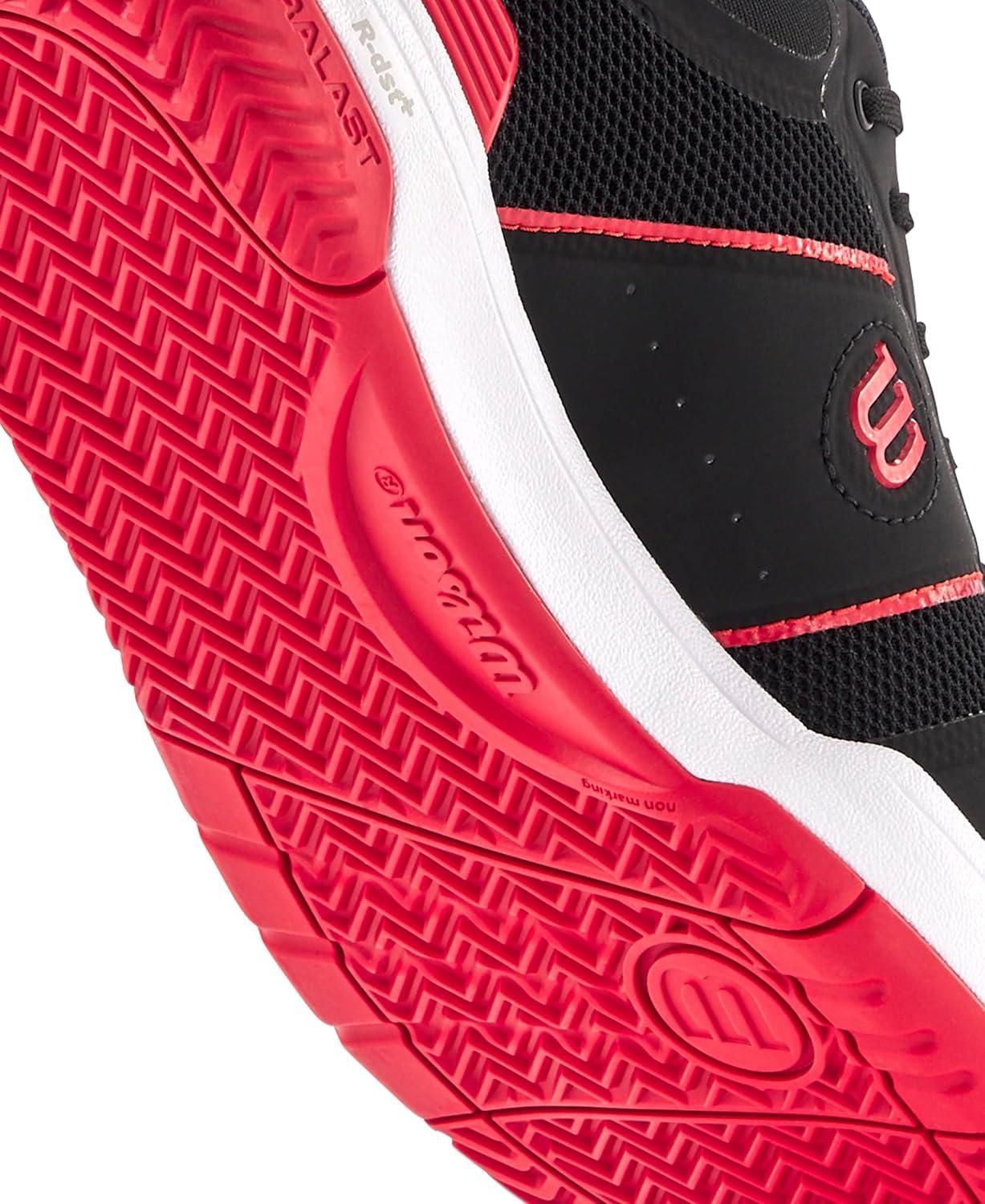 imageWilson Mens Pickle Pro Mens Pickleball ShoesBlackInfraredWhite