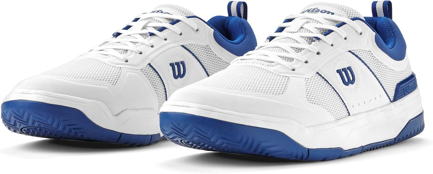 imageWilson Mens Pickle Pro Mens Pickleball ShoesDj Vu BlueWhite