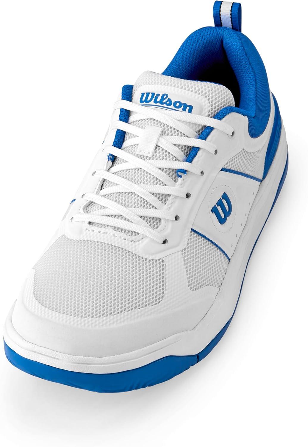imageWilson Mens Pickle Pro Mens Pickleball ShoesDj Vu BlueWhite