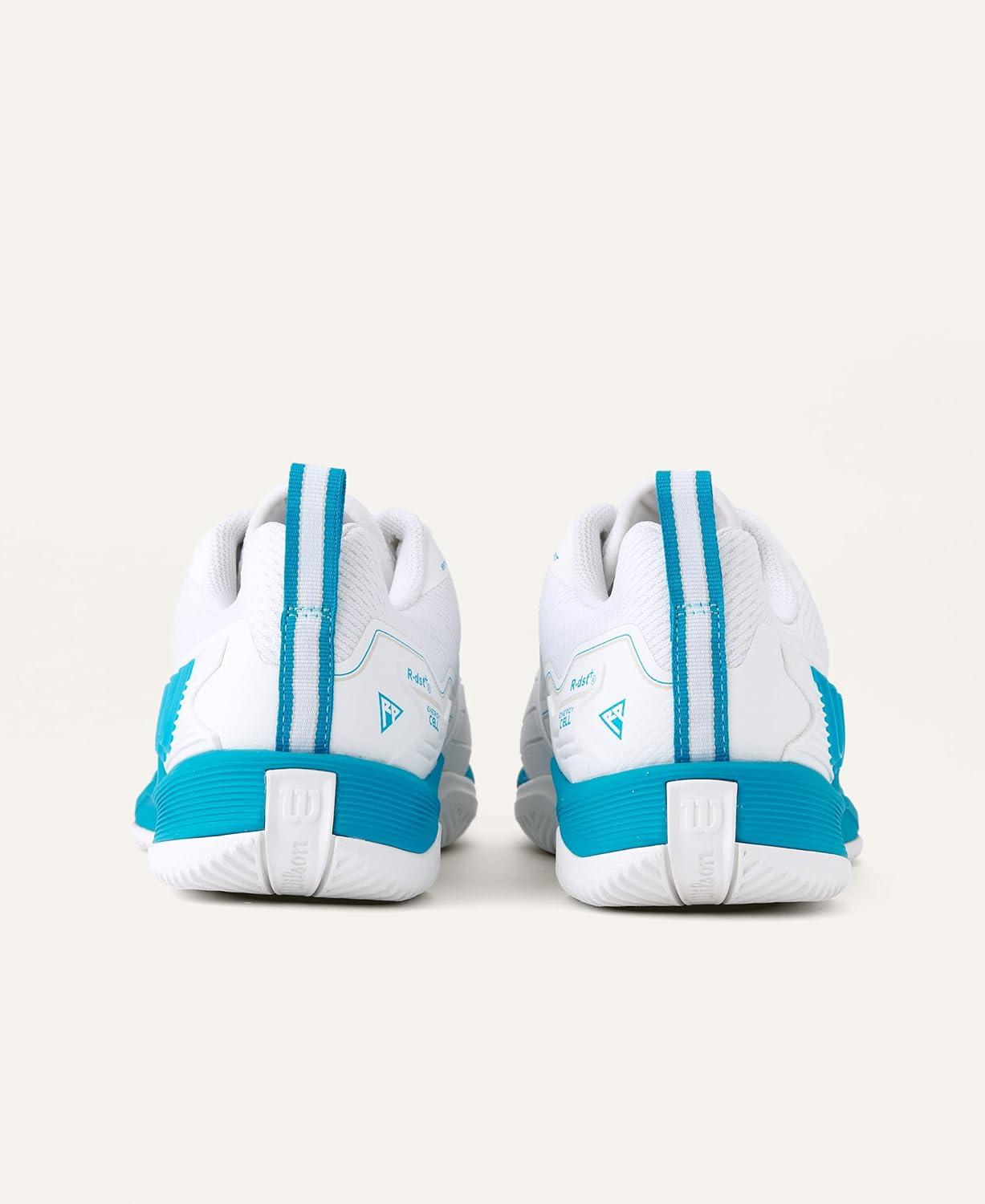 imageWilson Mens Rush Pro 45 Oz Mens Tennis ShoesWhiteAtomic Blue