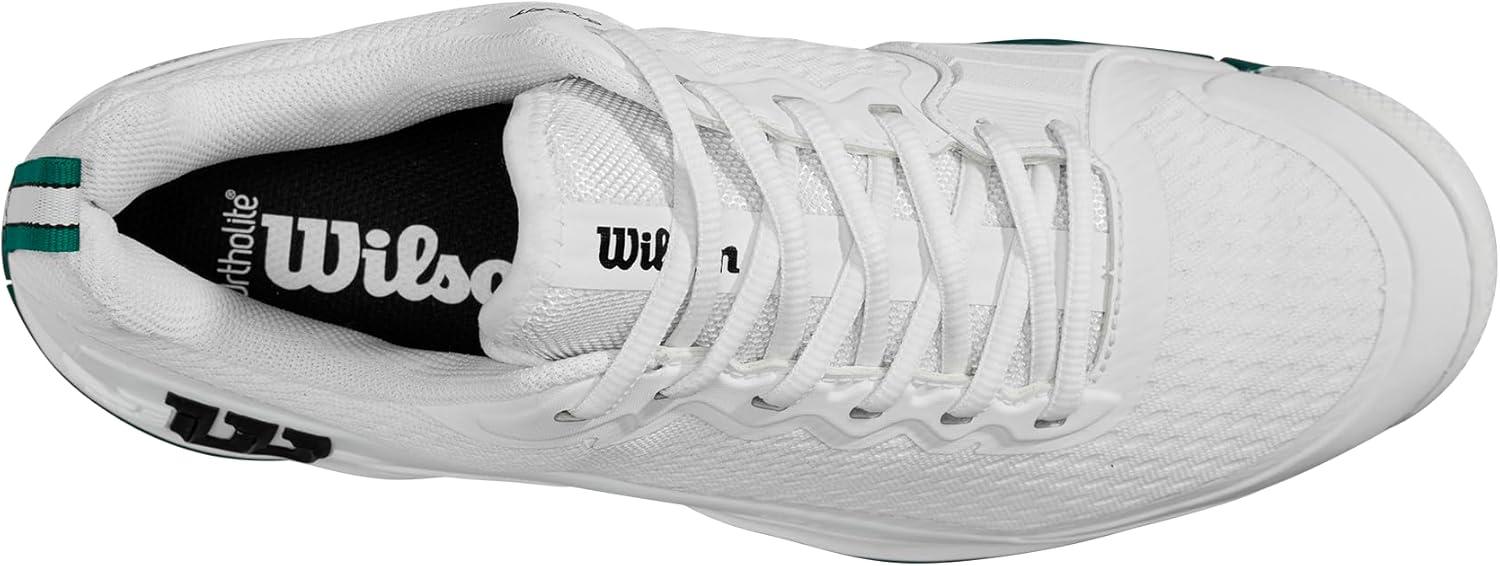 imageWilson Mens Rush Pro 45 Tennis ShoesWhiteBlackAventurine