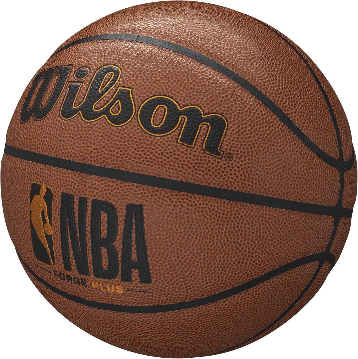 imageWilson NBA Forge Series IndoorOutdoor BasketballsBrown