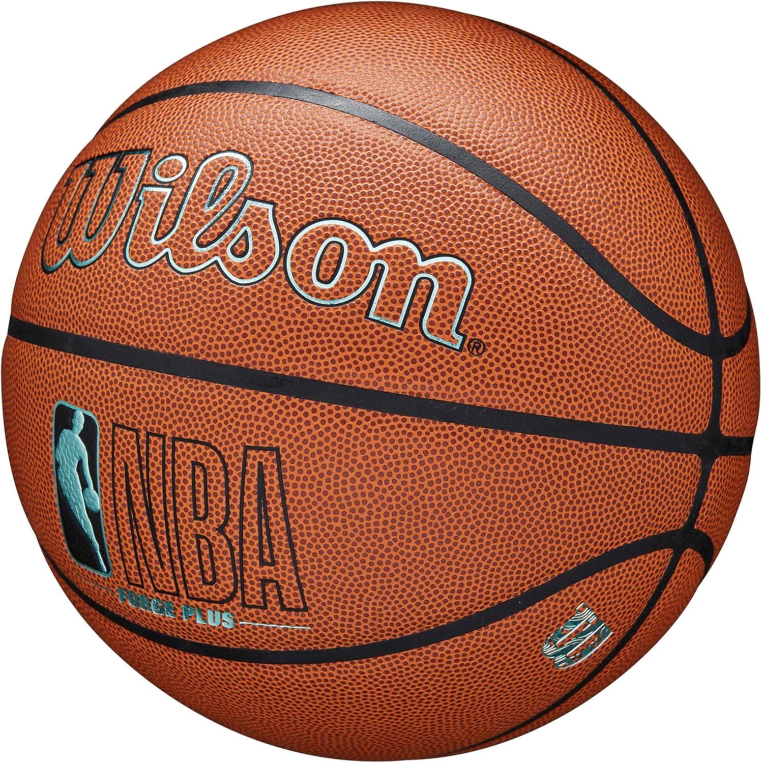 imageWilson NBA Forge Series IndoorOutdoor BasketballsBrown