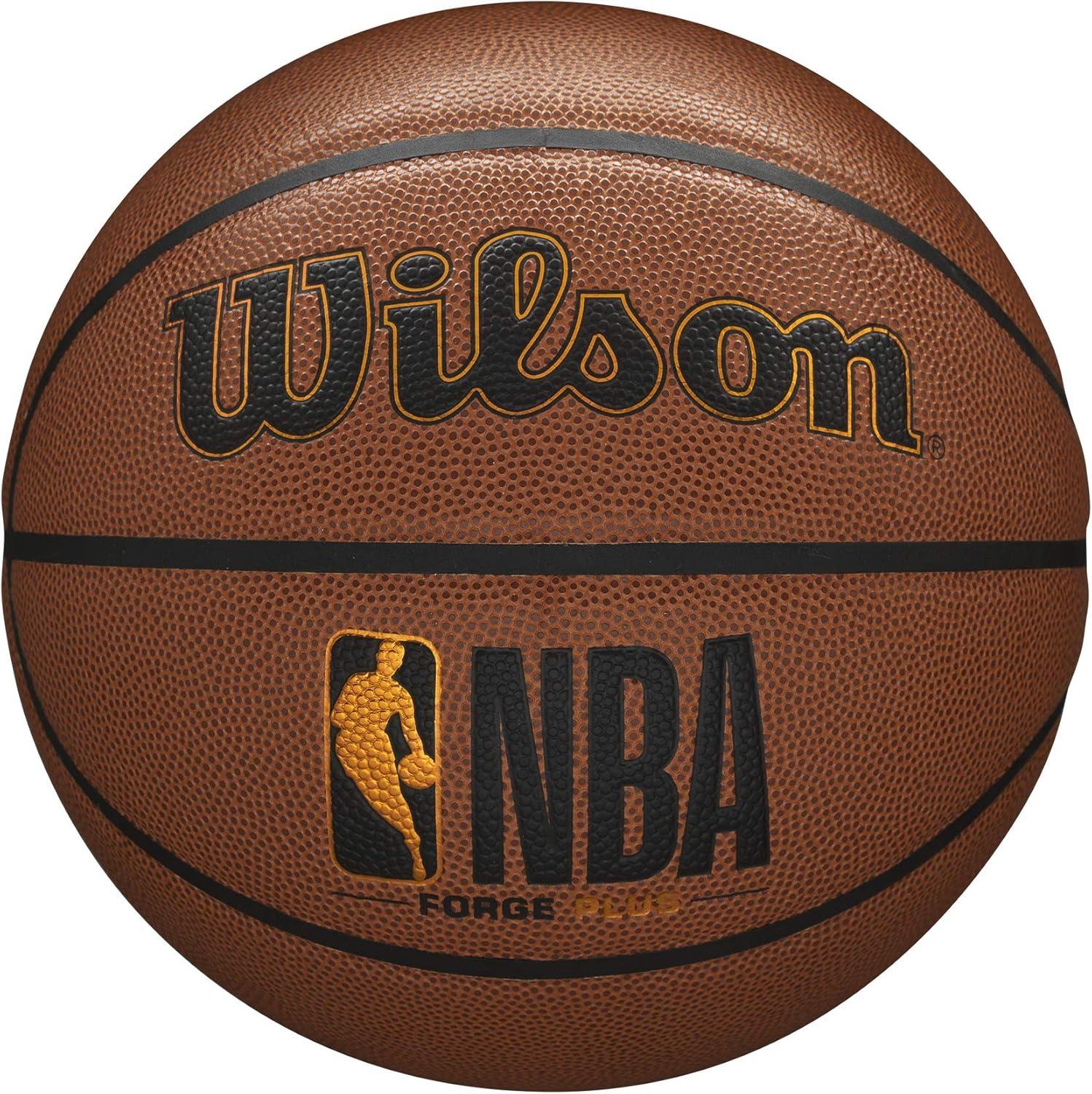 imageWilson NBA Forge Series IndoorOutdoor BasketballsBrown