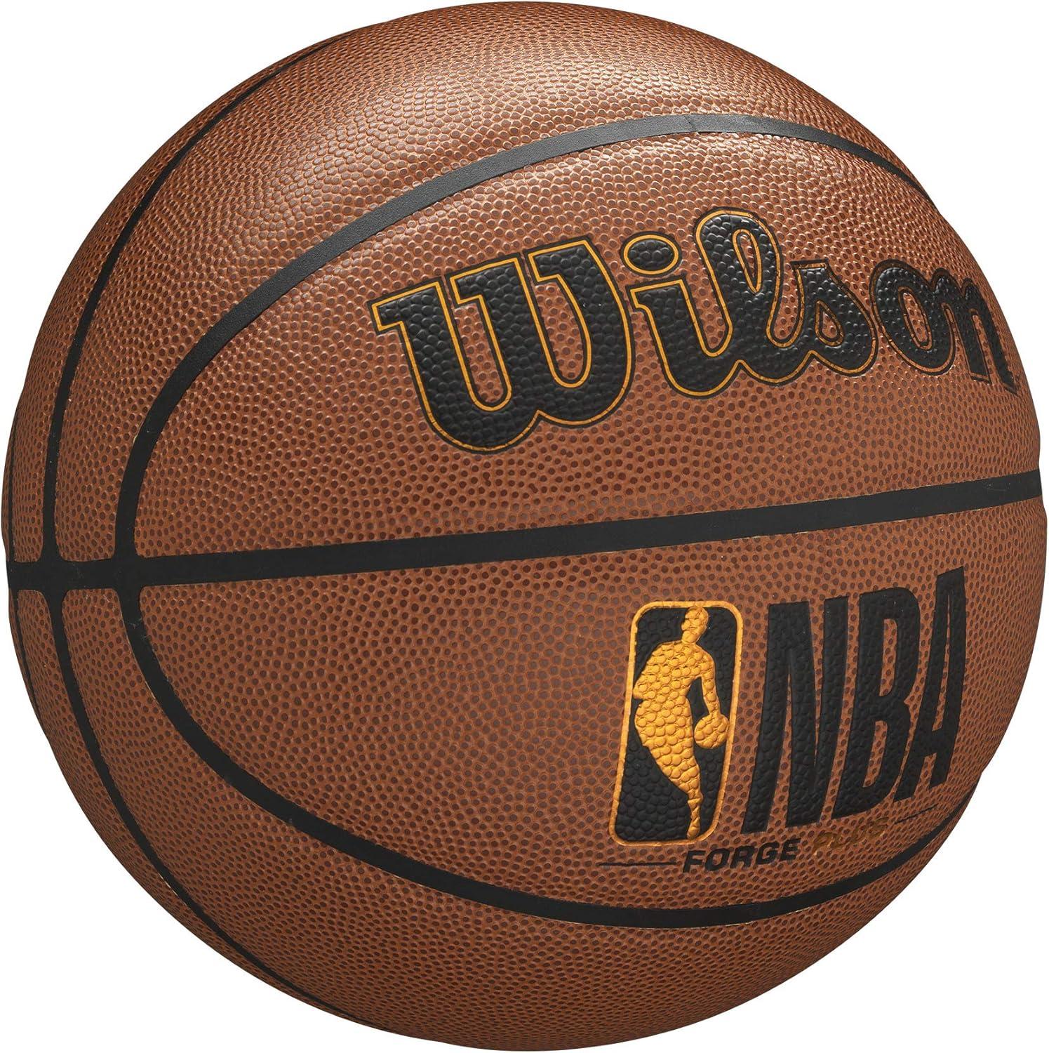 imageWilson NBA Forge Series IndoorOutdoor BasketballsBrown