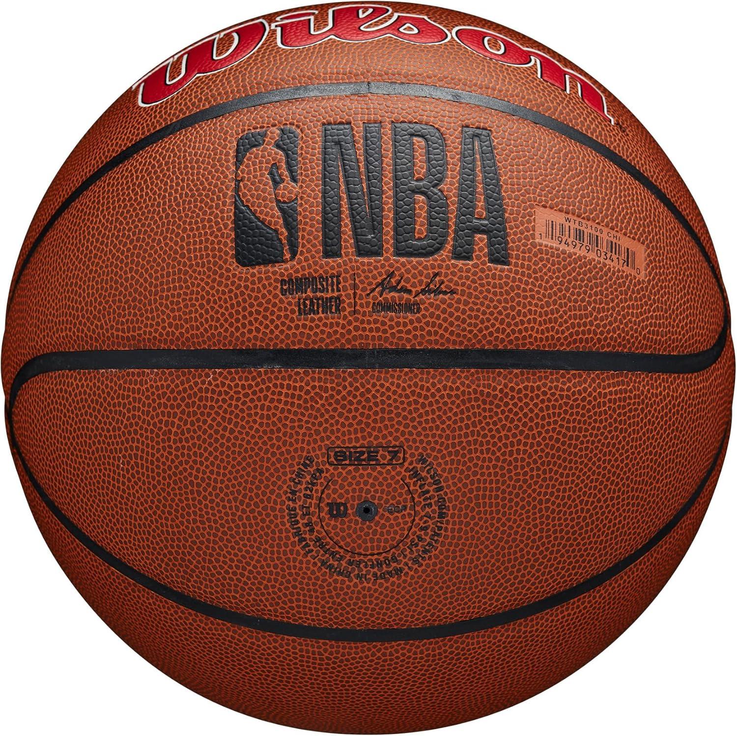 imageWilson NBA Team Alliance Basketballs Size 7295Chicago Bulls