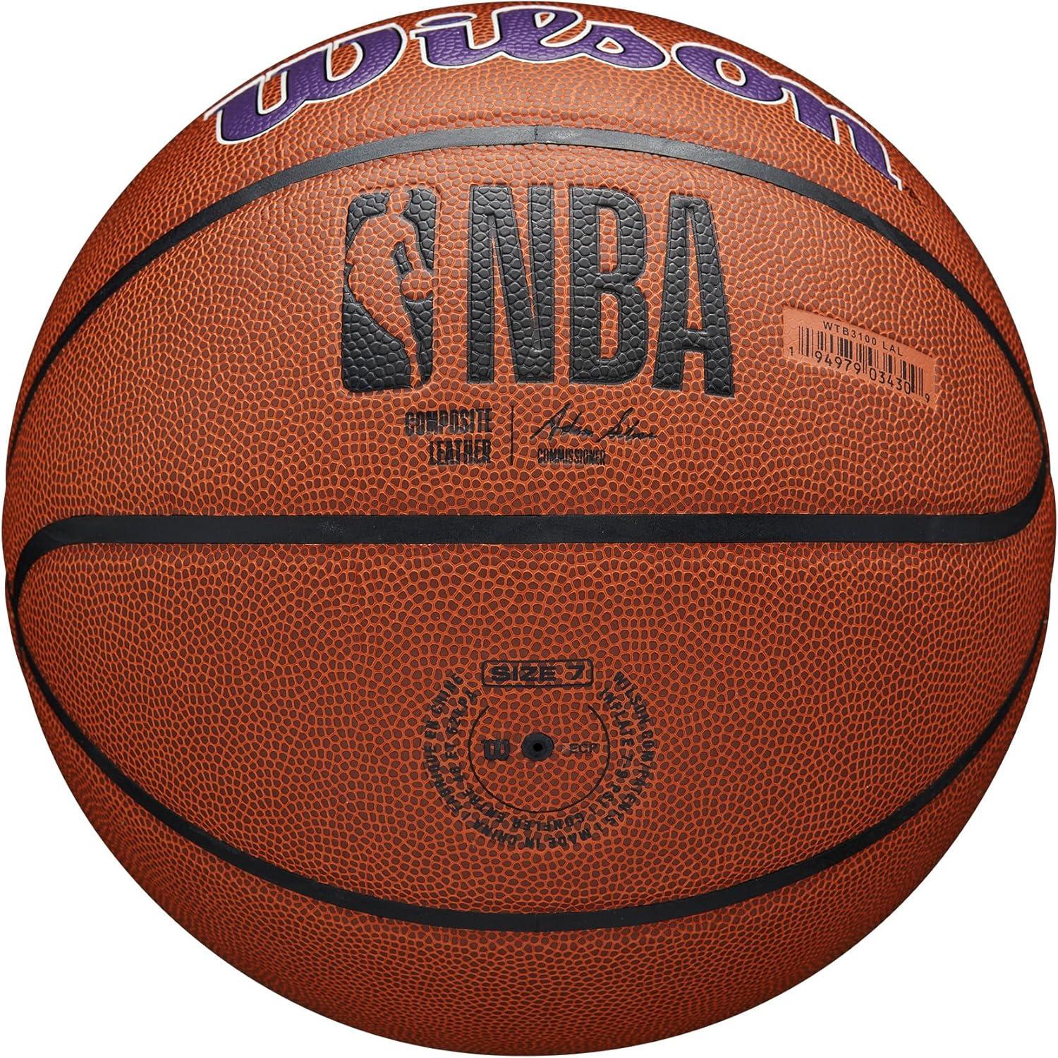 imageWilson NBA Team Alliance Basketballs Size 7295Los Angeles Lakers