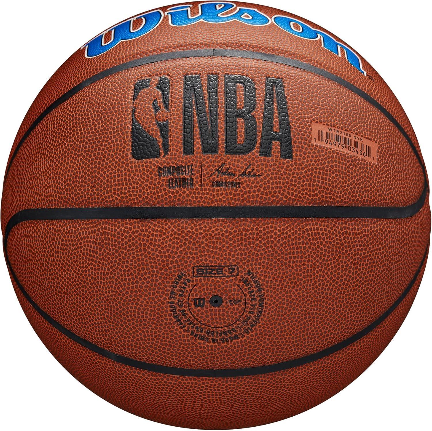 imageWilson NBA Team Alliance Basketballs Size 7295New York Knicks