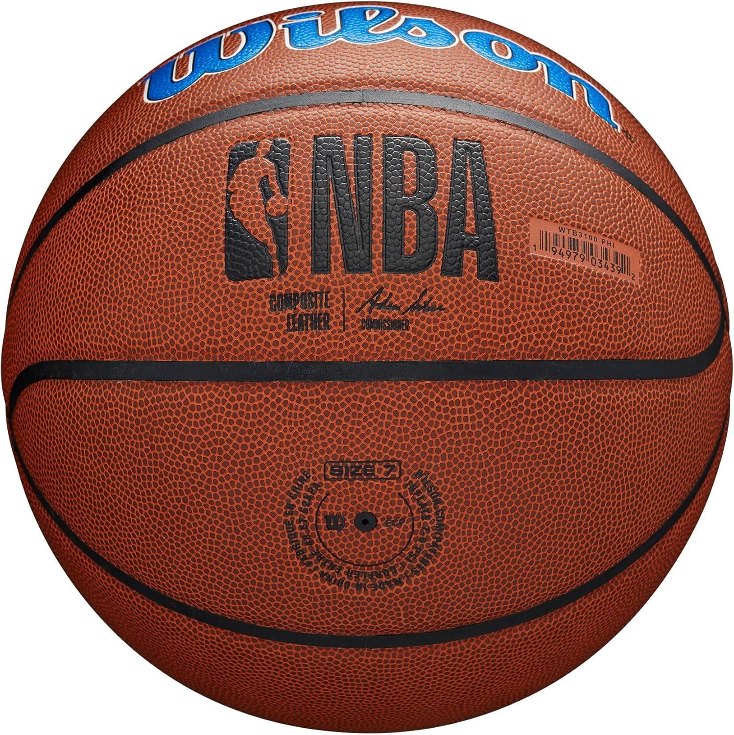 imageWilson NBA Team Alliance Basketballs Size 7295Philadelphia 76ers