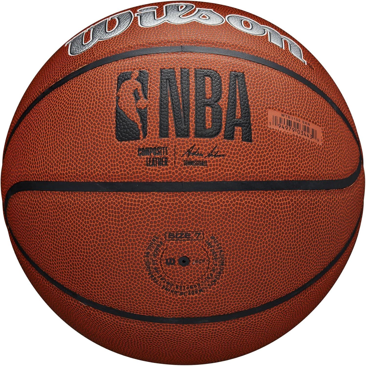 imageWilson NBA Team Alliance Basketballs Size 7295San Antonio Spurs