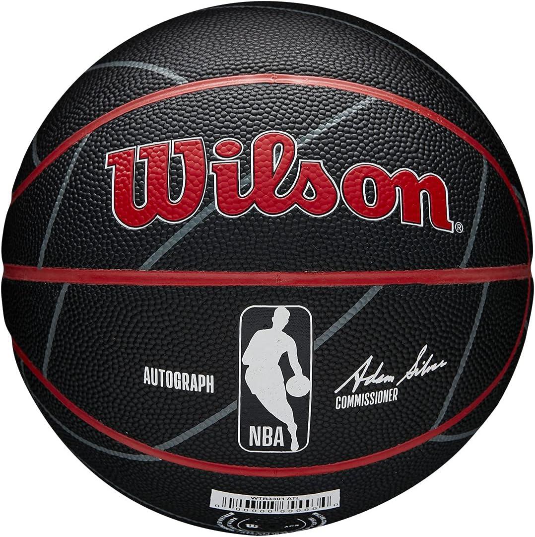 imageWilson NBA Team Autograph Mini Basketballs Size 322Atlanta Hawks