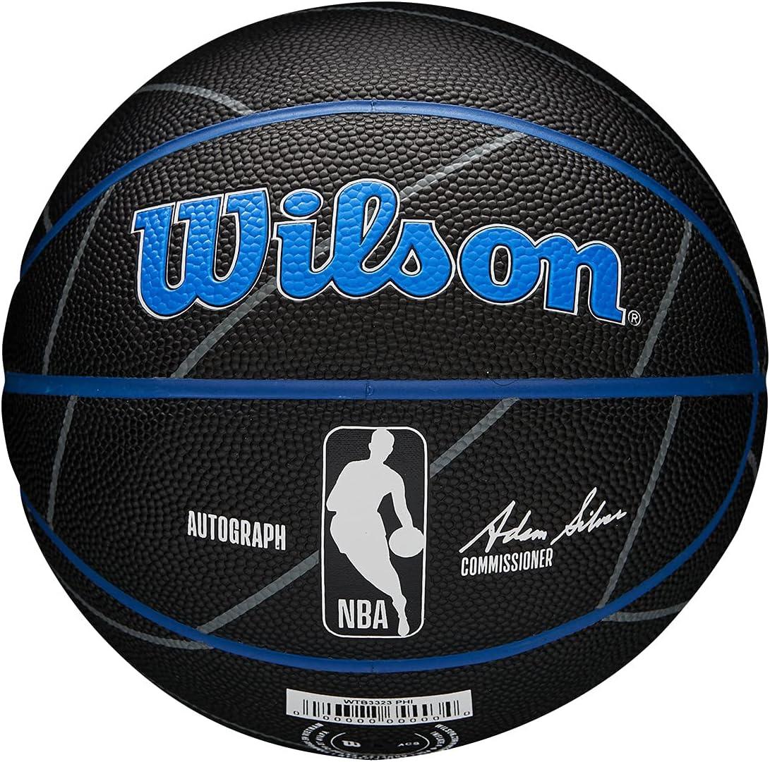 imageWilson NBA Team Autograph Mini Basketballs Size 322Philadelphia 76ers