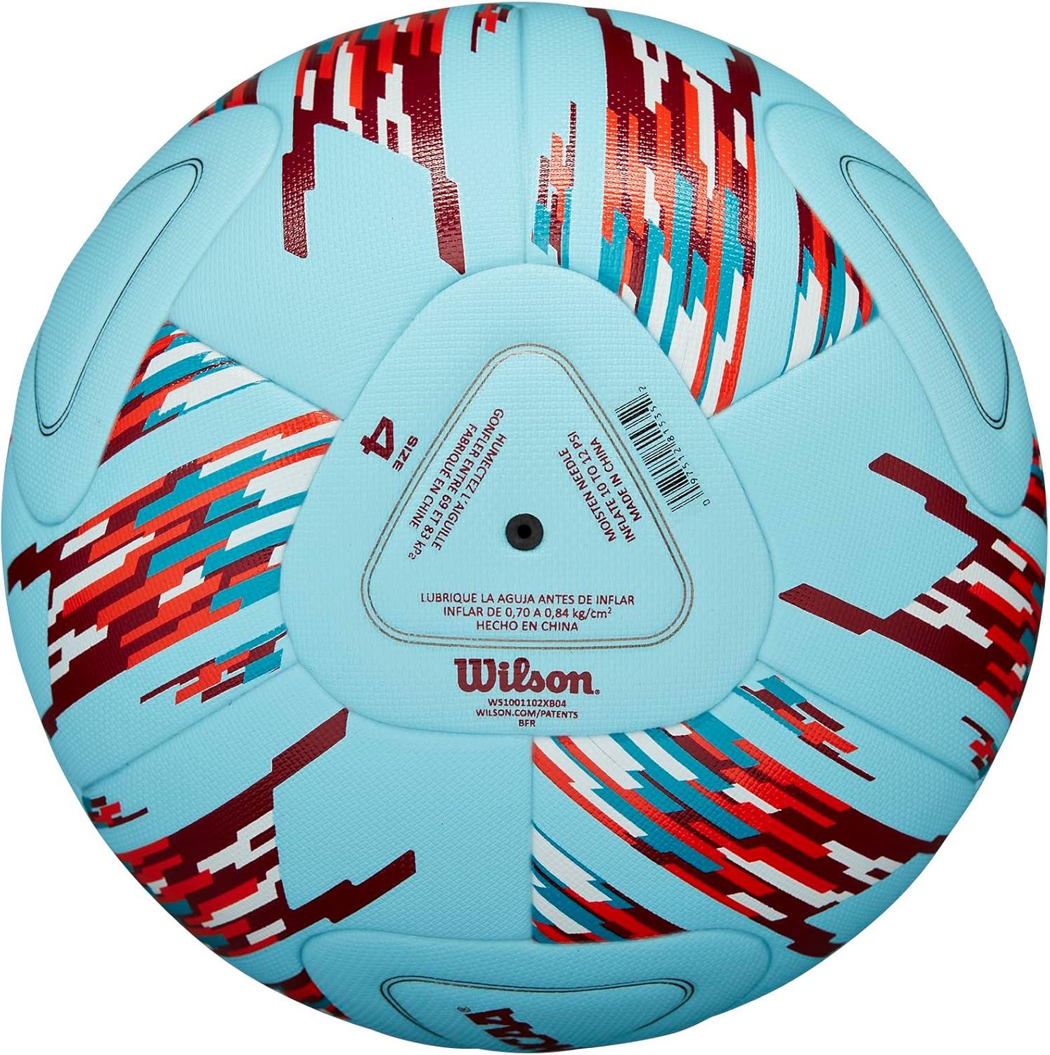 imageWilson NCAA Vanquish Soccer BallsBlueRedWhite