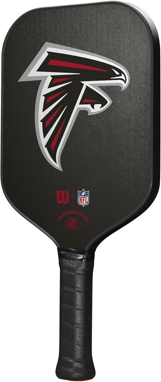 imageWilson NFL Collection Fierce Team Pickleball Paddles Grip Size 24 14Atlanta Falcons
