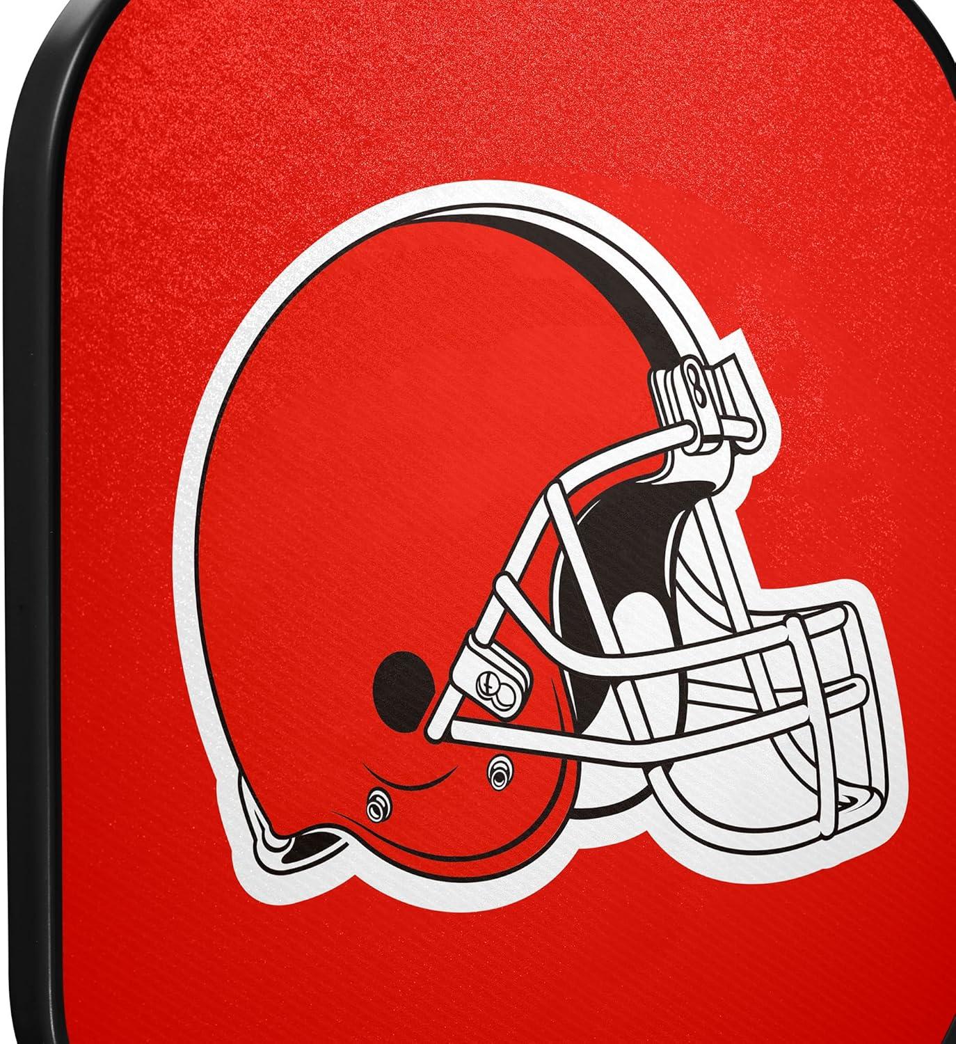 imageWilson NFL Collection Fierce Team Pickleball Paddles Grip Size 24 14Cleveland Browns