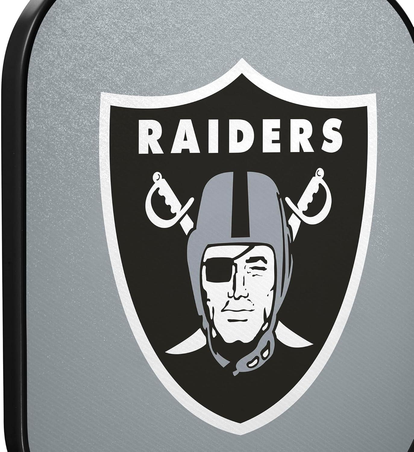 imageWilson NFL Collection Fierce Team Pickleball Paddles Grip Size 24 14Las Vegas Raiders