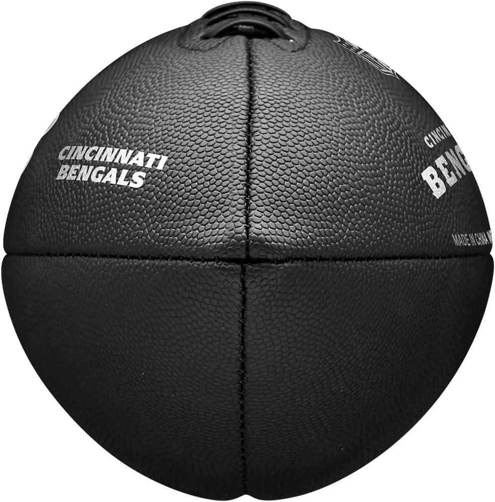 imageWilson NFL Team Metallic Premiere Footballs Official SizeCincinnati Bengals